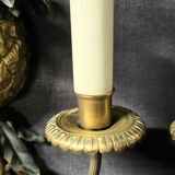 Maison Charles & Fils - Pair of Pineapple wall lights