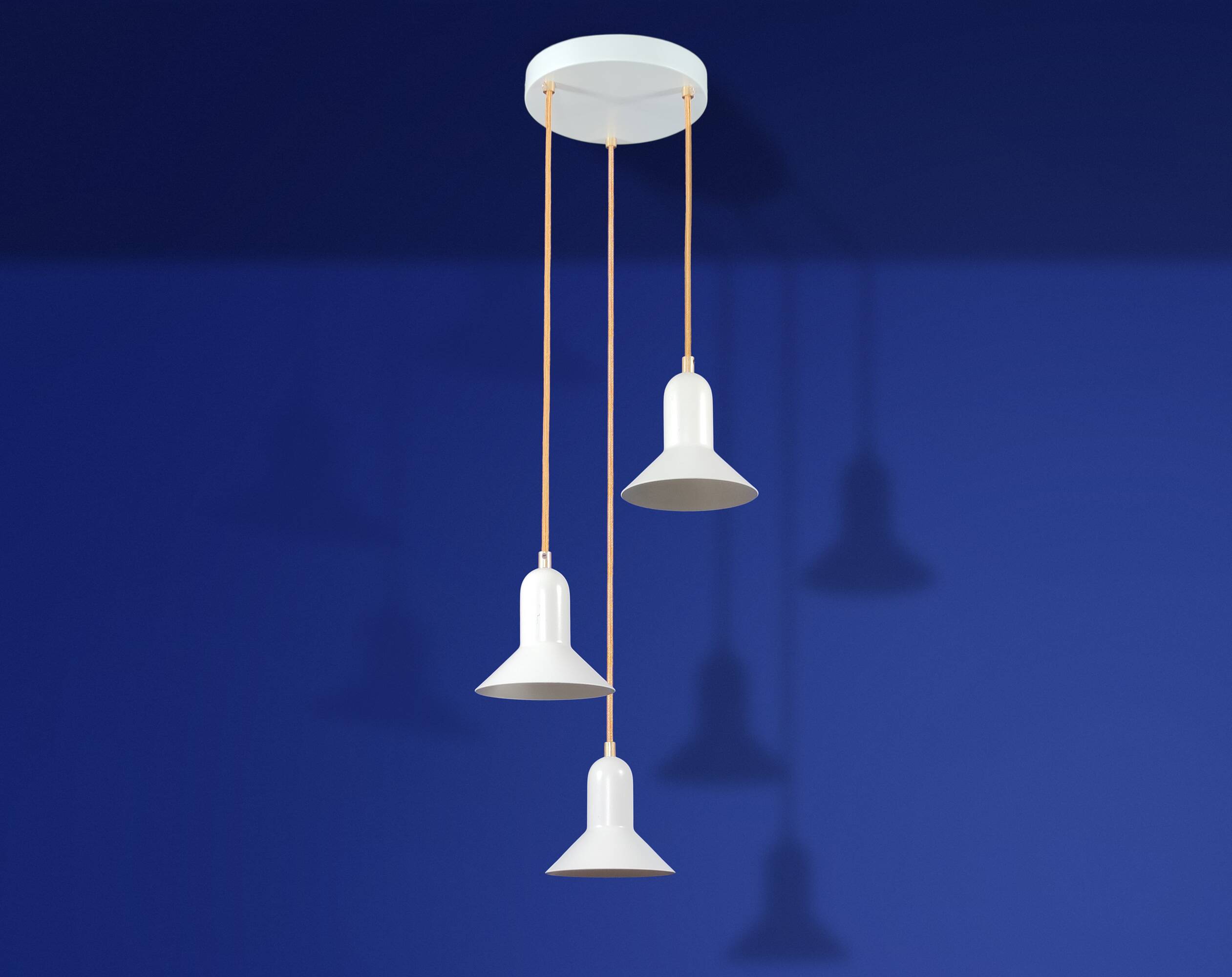 Focus 'Confetti' 3-Shade Cascade Chandelier Pendant Lamp