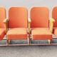Vintage cinema chairs