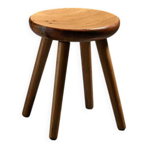 Tabouret en pin par René