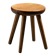 Pine stool by René Martin, France, circa 1965