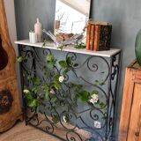 Console en fer forgé