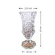 Vase Art déco Fidenza en verre pressé, Italie années 1930