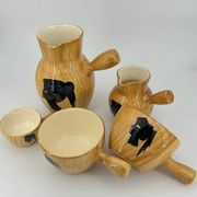 Ensemble Café Vallauris GrandJean Jourdan 1950