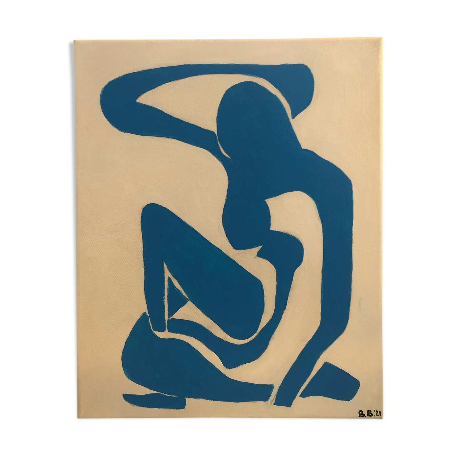 Acrylic painting on canvas