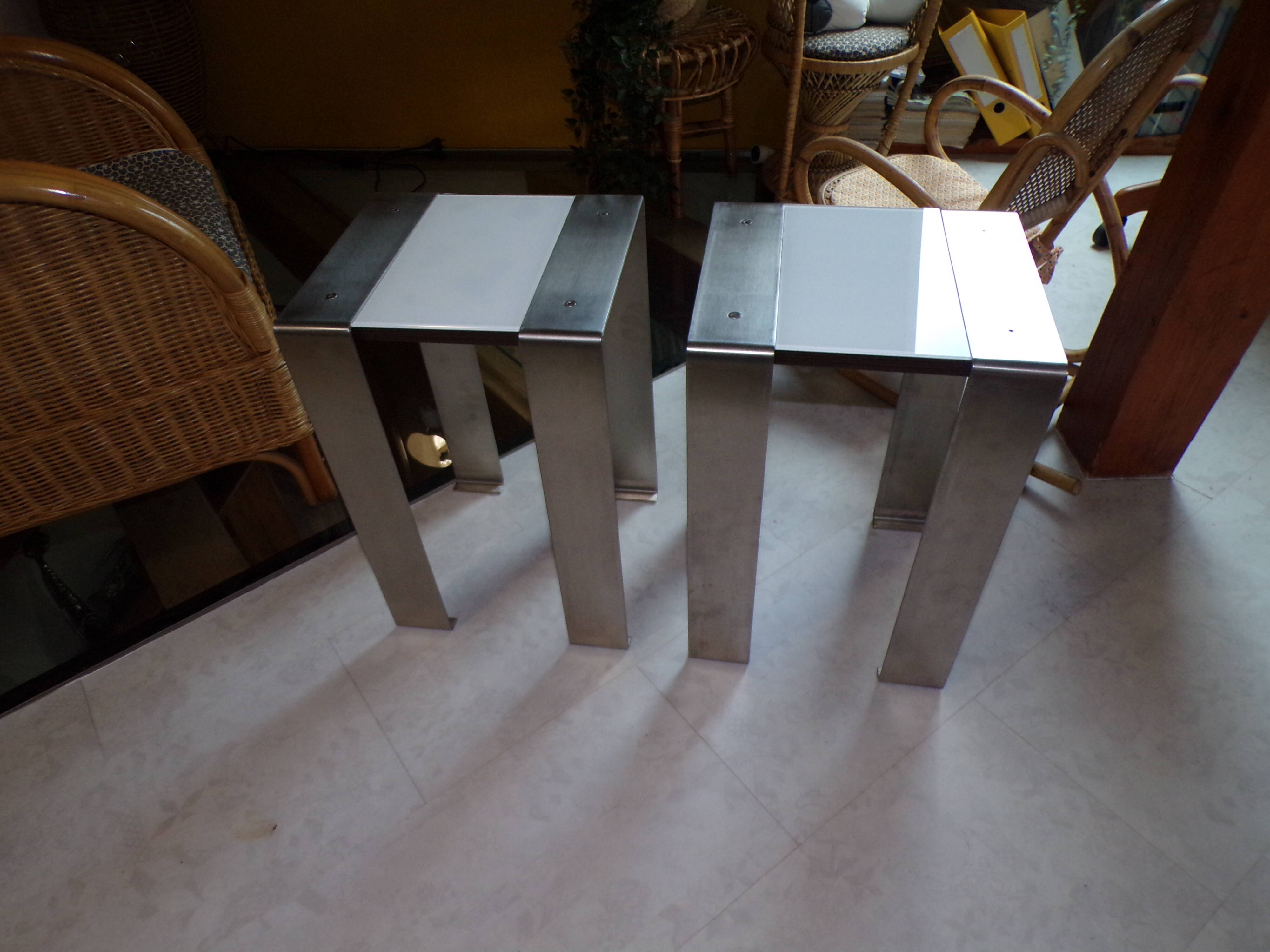 Pair of bedside tables/end of sofa