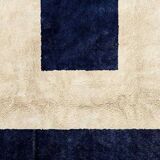 Handmade pure wool rug, size 150 x 250 cm