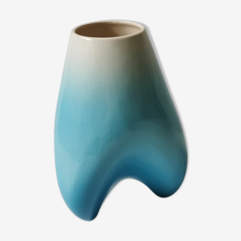 Vase vintage céramique forme libre