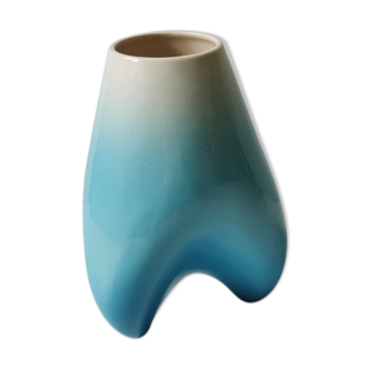 Free-form ceramic vintage vase