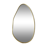 Brass mirror 60cm