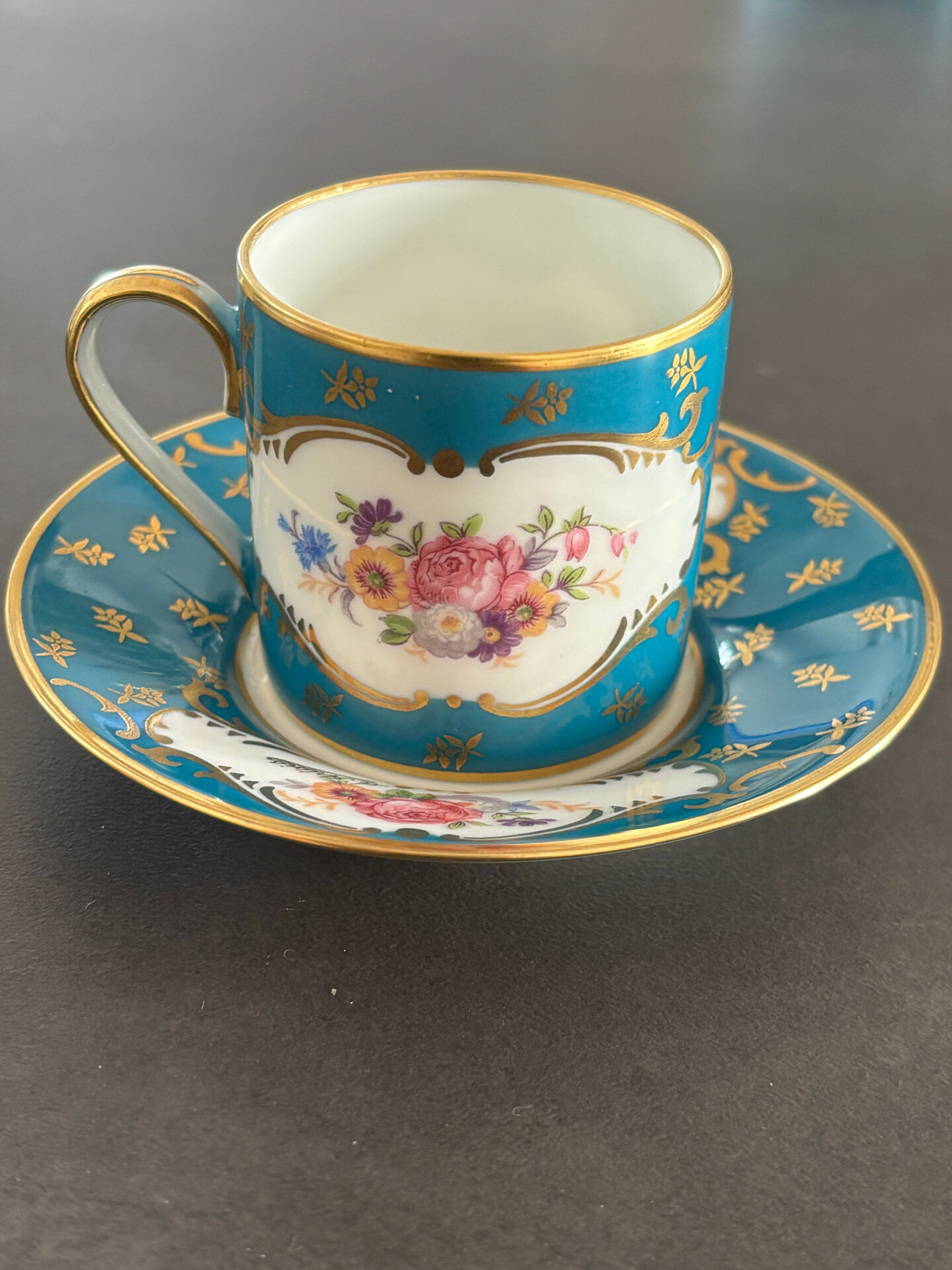 5-cup moka service Royal Limoges factory