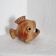 Gunnar Nylund, sculpture/vase/bowl in ceramic shaped like a fish, modern Scandinavian.