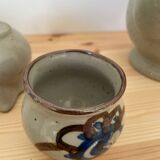 Stoneware tea set