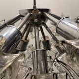 Large Midcentury Murano Flower Chandelier 1970’s