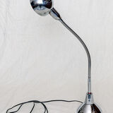 Chrome workshop lamp