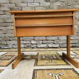 Small Scandinavian bedside table 1960 vintage