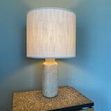 Vintage Earthenware Craquelé Mid-Century Table lamp by Pieter Groeneveldt, 1950s