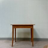 Bureau, table d’appoint en hêtre, restauré