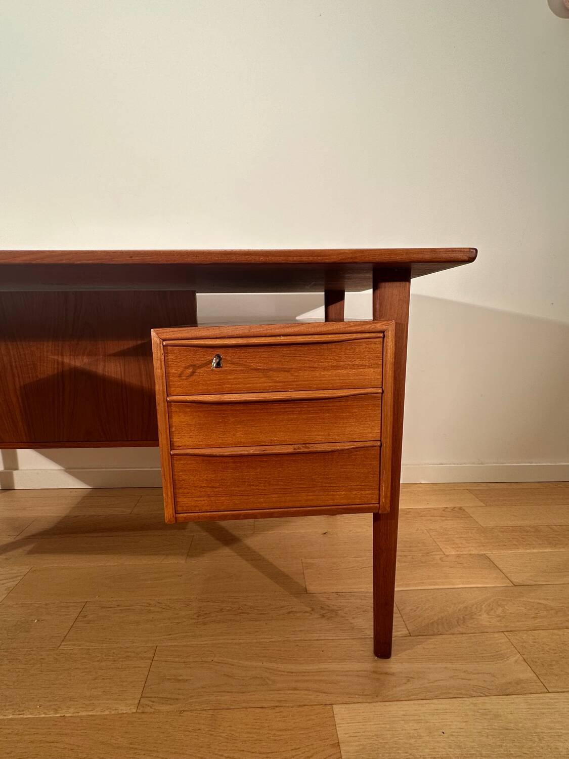 Mid-century Teak desk by Peter Løvig Nielsen
