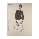 Fashion illustration 1957 by René Gruau