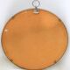 Round Silver Steel Wall Mirror Attributed to Sergio Mazza, Italy