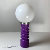 Midcentury space age ceramic table lamp by Cari Zalloni for Steuler