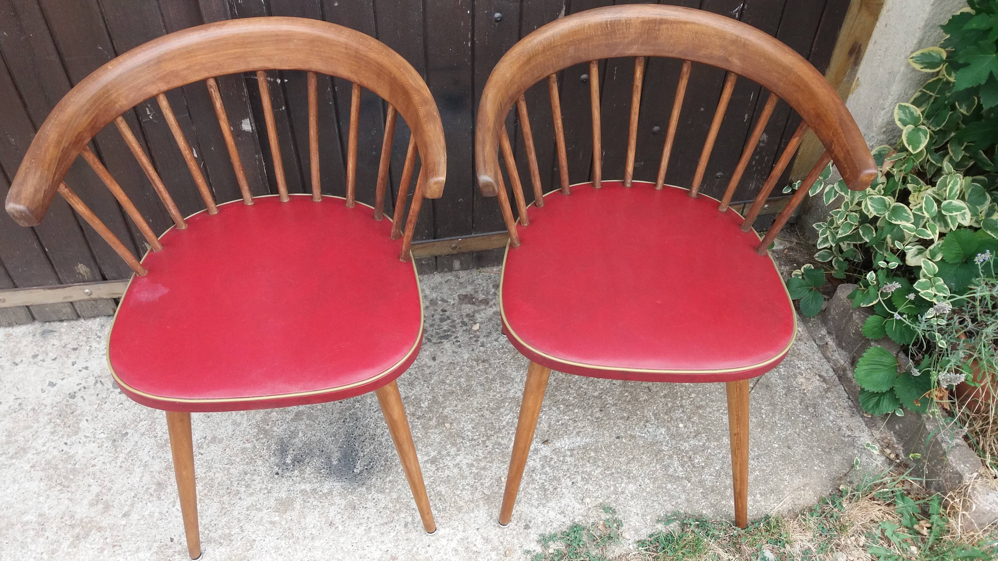 Pair of vintage armchairs