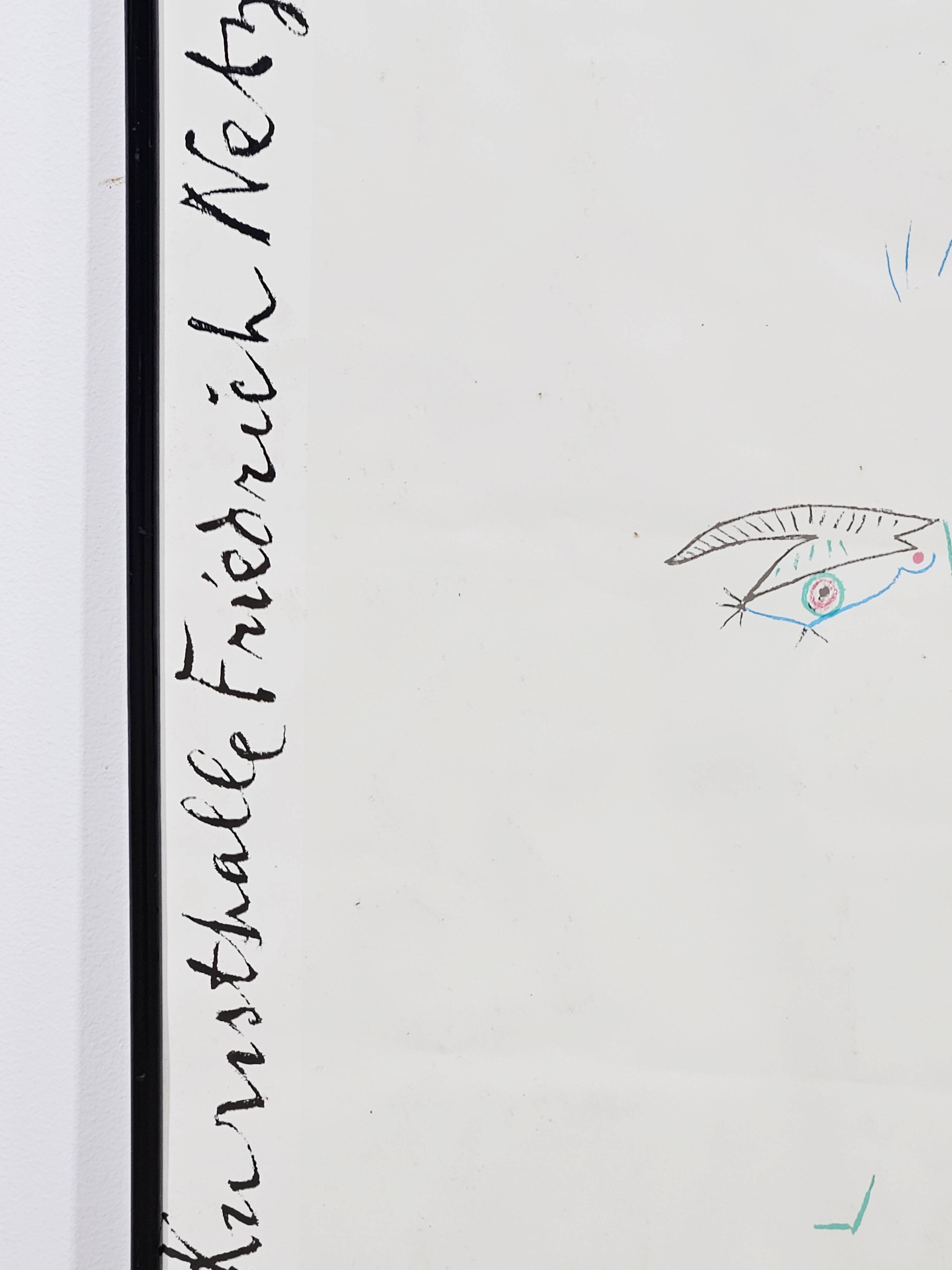Jean Cocteau – Original Exhibition Poster 1982