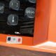 Functional Brother typewriter orange