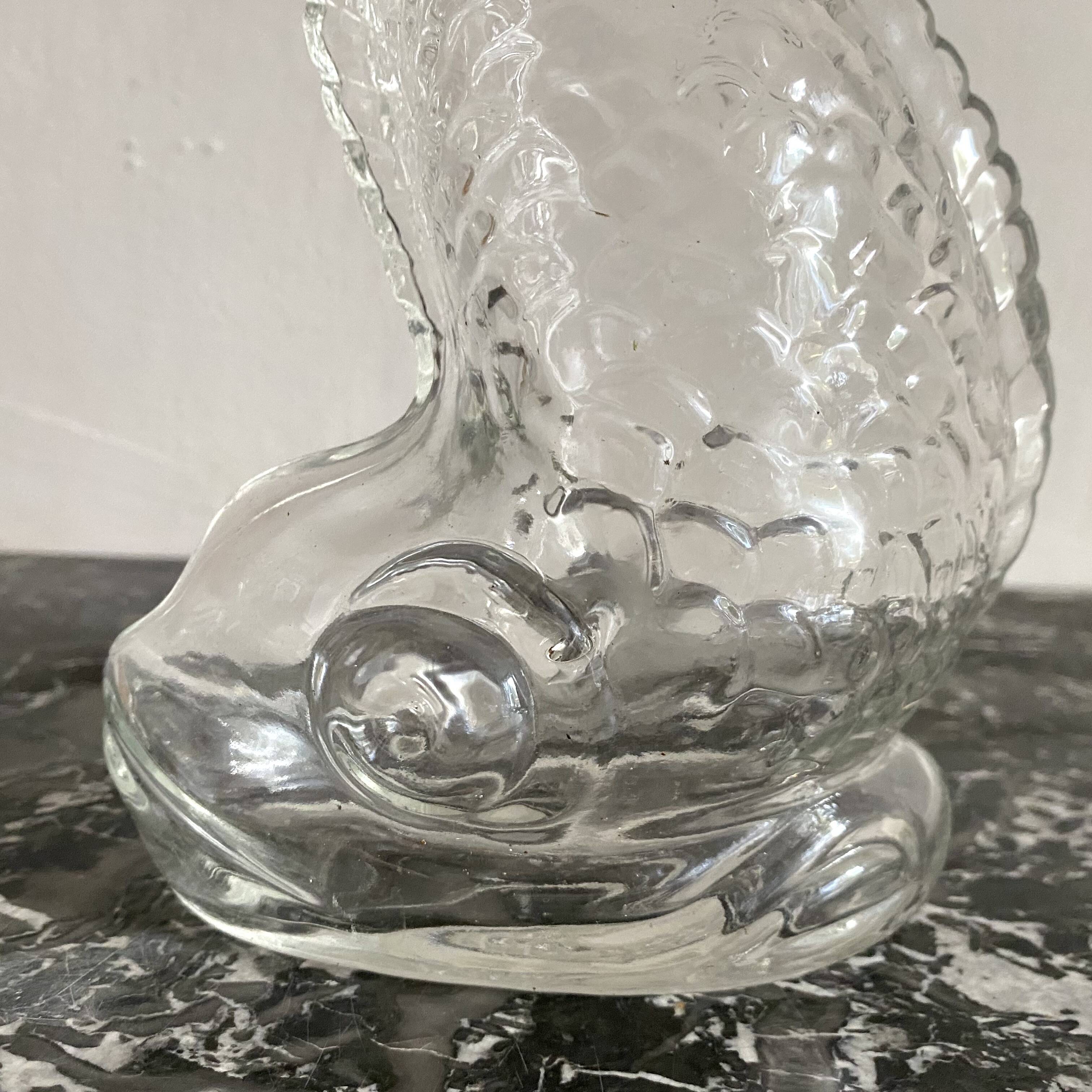 Glass fish carafe, 4 available