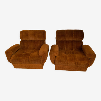 Pair of armchairs 70s