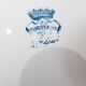 4 assiettes dessert de Longwy modèle Bordeaux