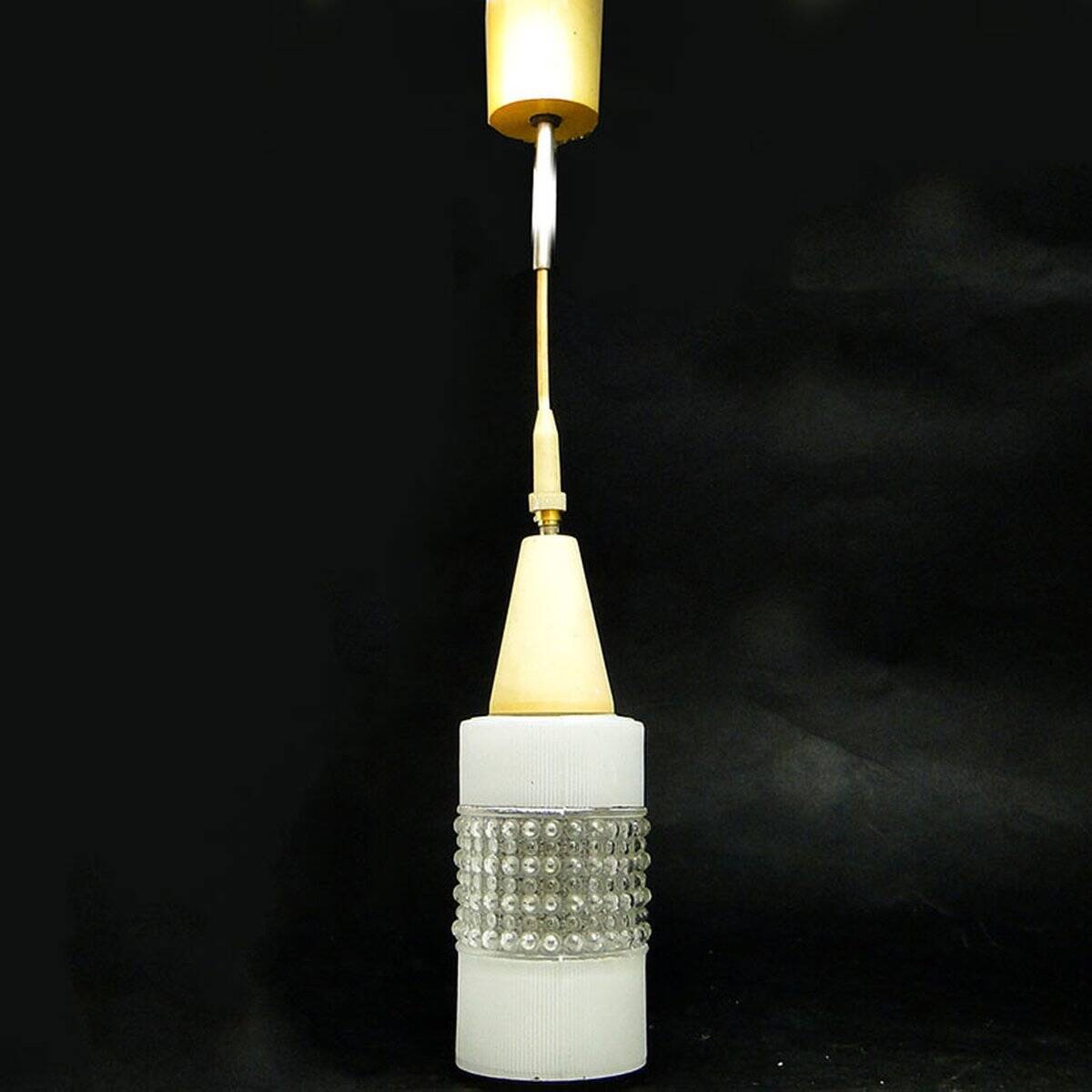 Postmodern pendant lamp from Polam, Poland, 1970s
