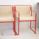 4 stackable chairs Gastone Rinaldi Thema Italy