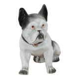 Statue chien en céramique