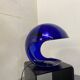 Lampe de table Blue Foglia 634 Martinelli de l'ère spatiale italienne moderne, par Elio Martinelli pour Martinelli Luce, 1969