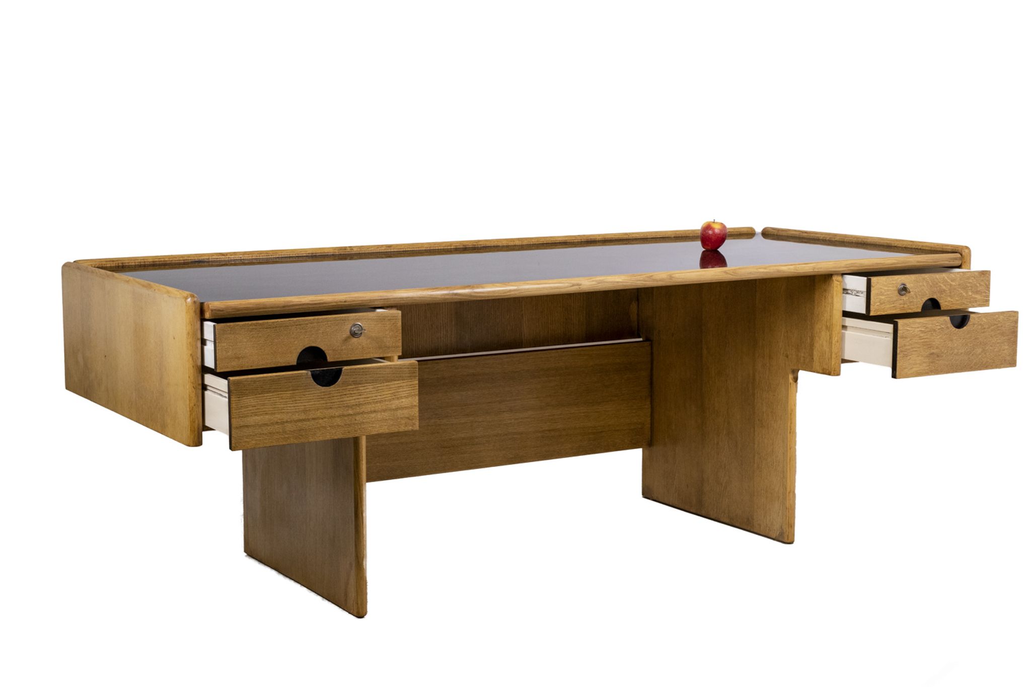 Bureau en chêne, années 1970