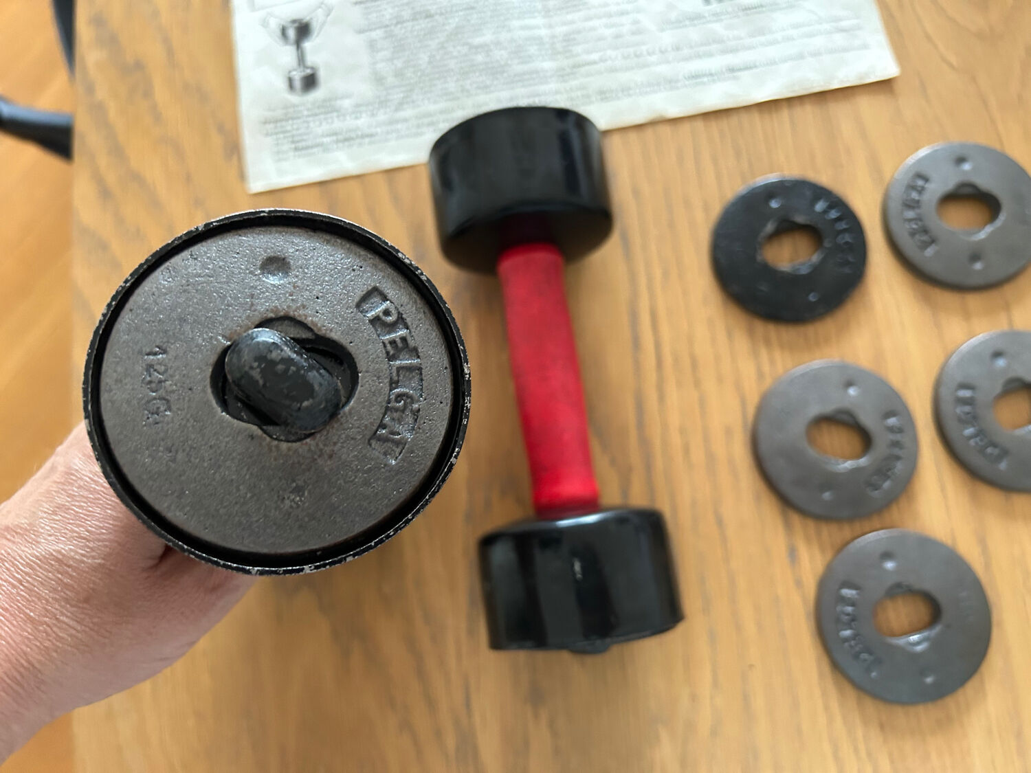Pelga dumbbells
