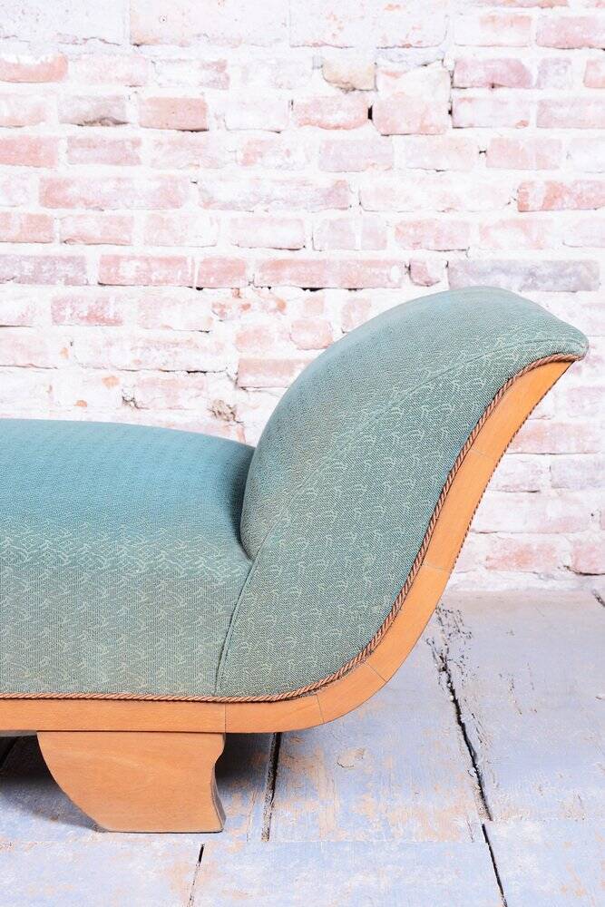 Art Deco Sofa in Beech, 1920s