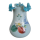 19th century blue opaline vase