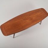 Danish 'Surfboard' coffee table by Arne Hovmand Olsen for Mogens Kold, 1950