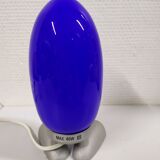 Blue "Fjorton" Dino Egg lamp by Tatsuo Konno for Ikea 1990s