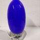 Blue "Fjorton" Dino Egg lamp by Tatsuo Konno for Ikea 1990s