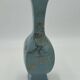 Chinese porcelain vase, cetadon, with gold leaf, Jingdezhen