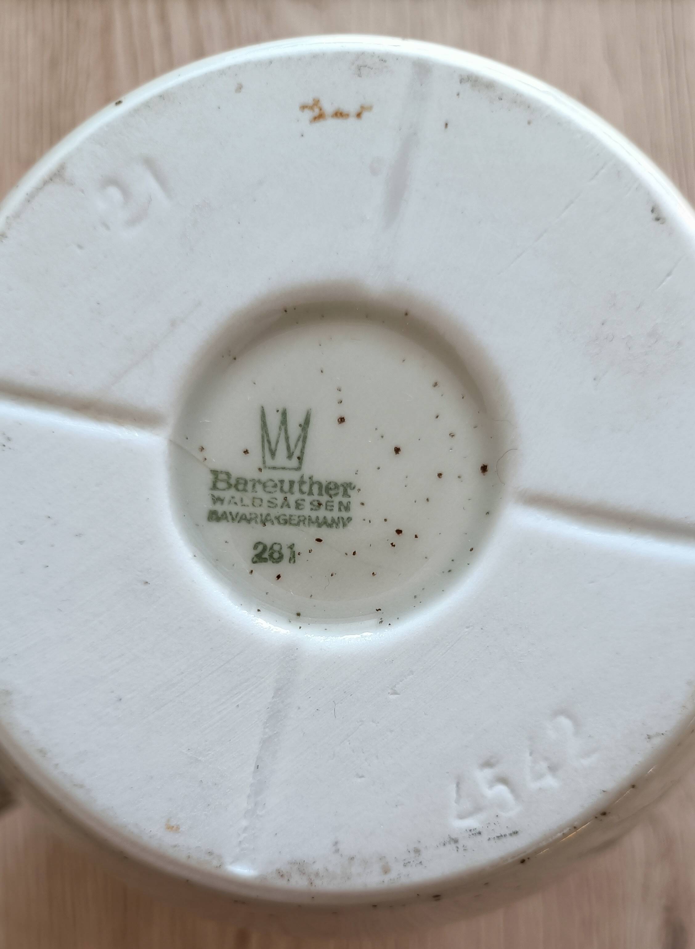 Bareuther Bavaria pyrite stoneware pitcher from the 70s