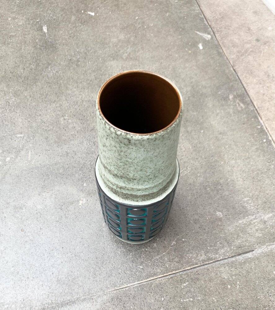 Mid-Century West German Pottery WGP Floor Vase from Scheurich, 1960s