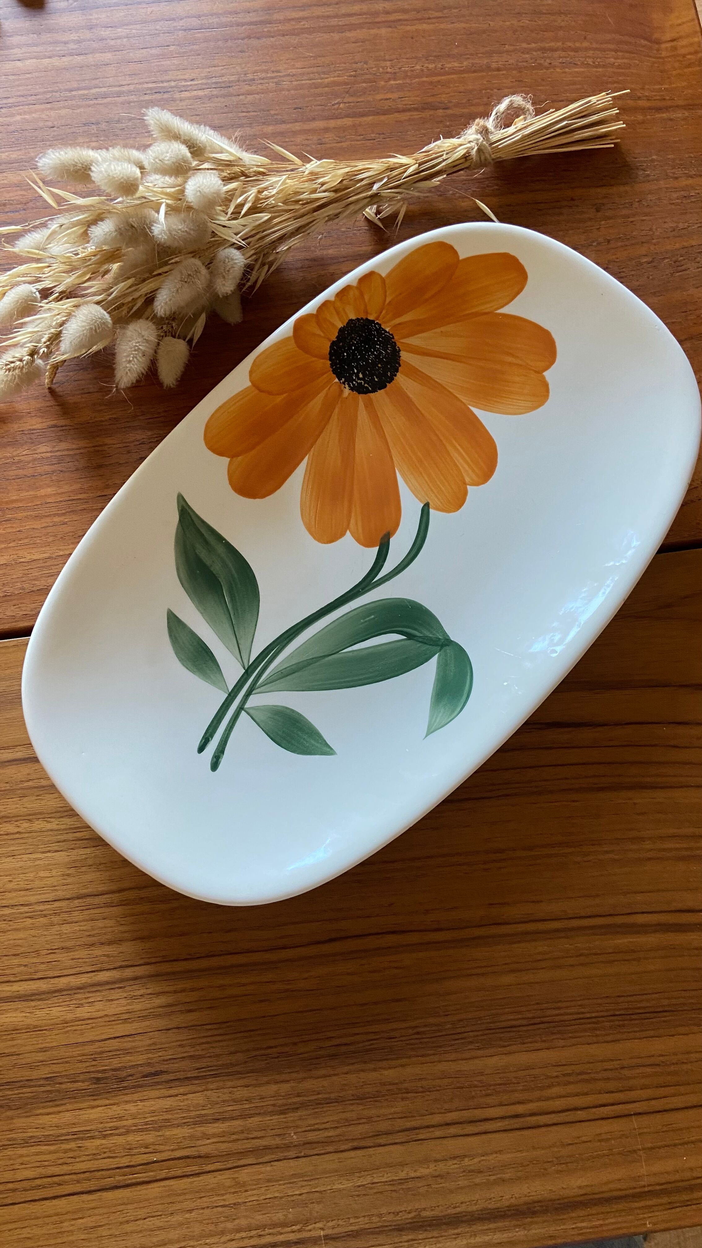Serving dish stamped vintage gien
