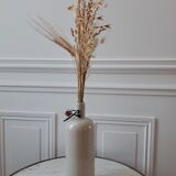 Bouteille en grès beige années 70