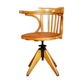 Fauteuil américain de bureau Baumann années 50