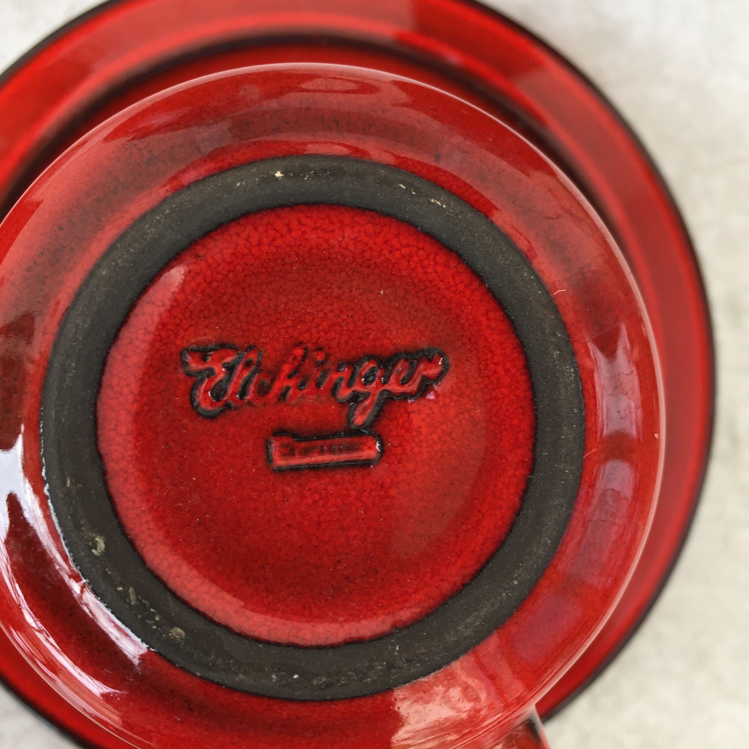 Coffee service signed Elchinger from the 1970s.